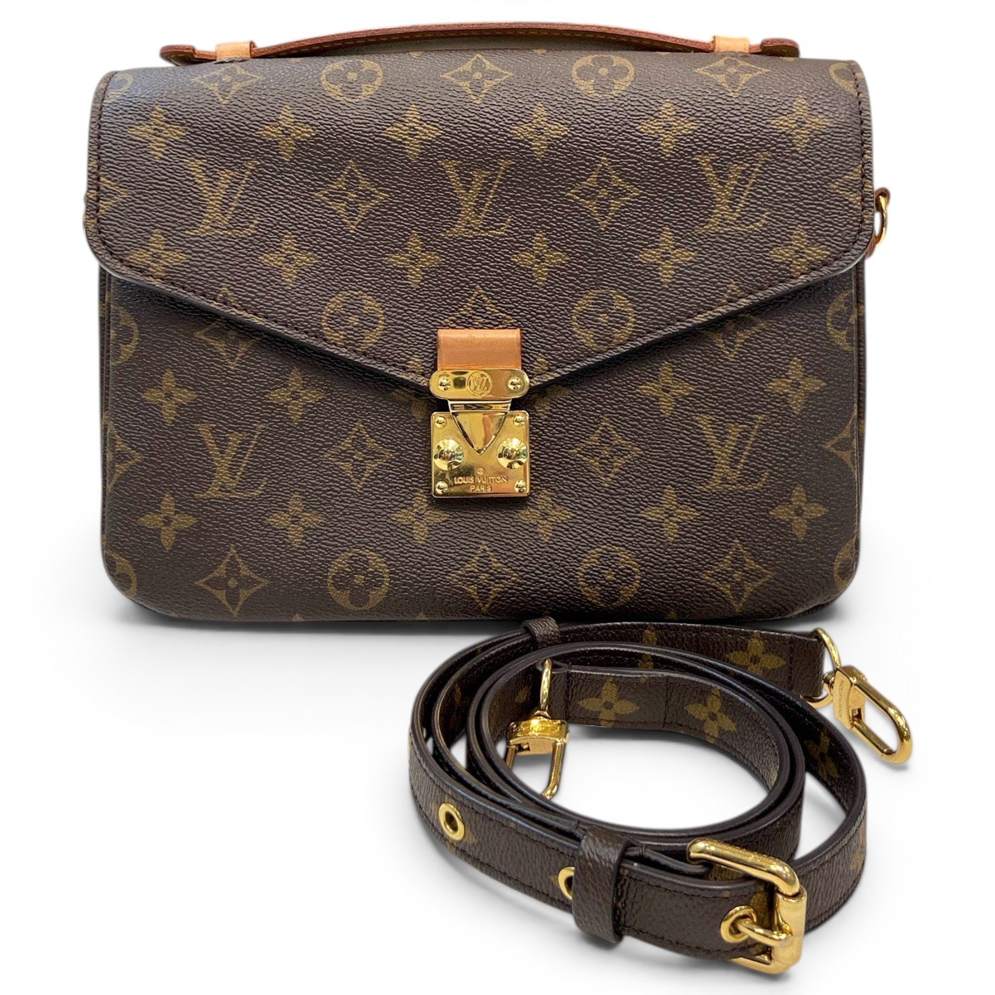 Metis leather handbag