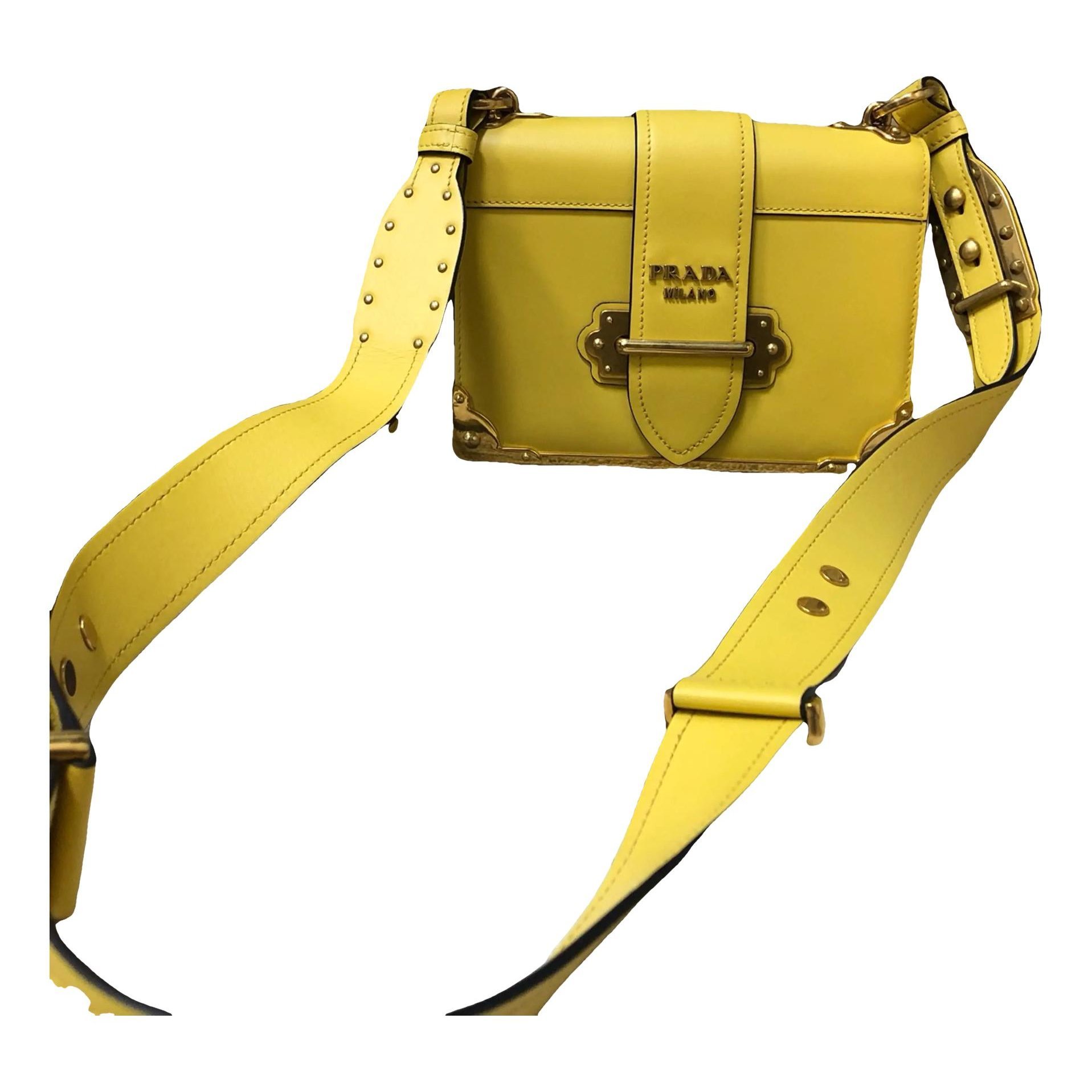 Cahier leather crossbody bag