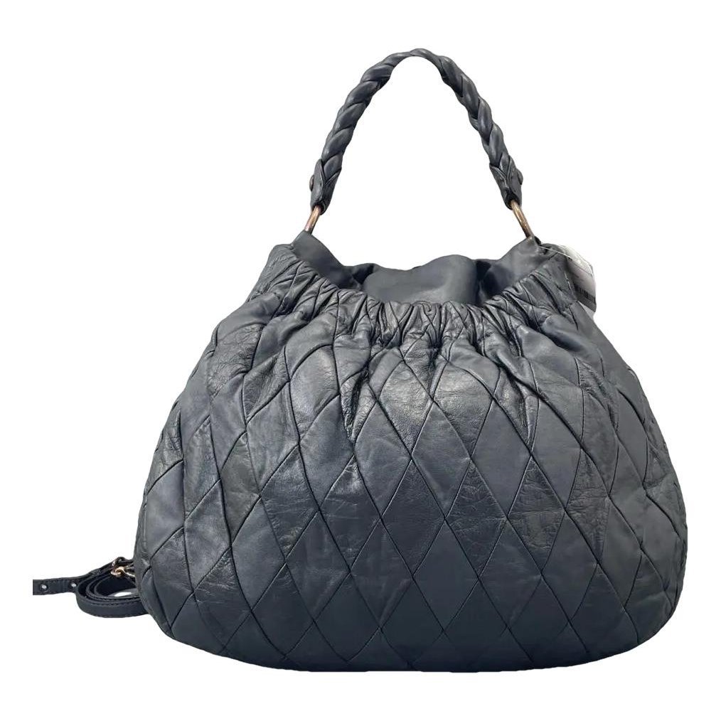 Leather handbag