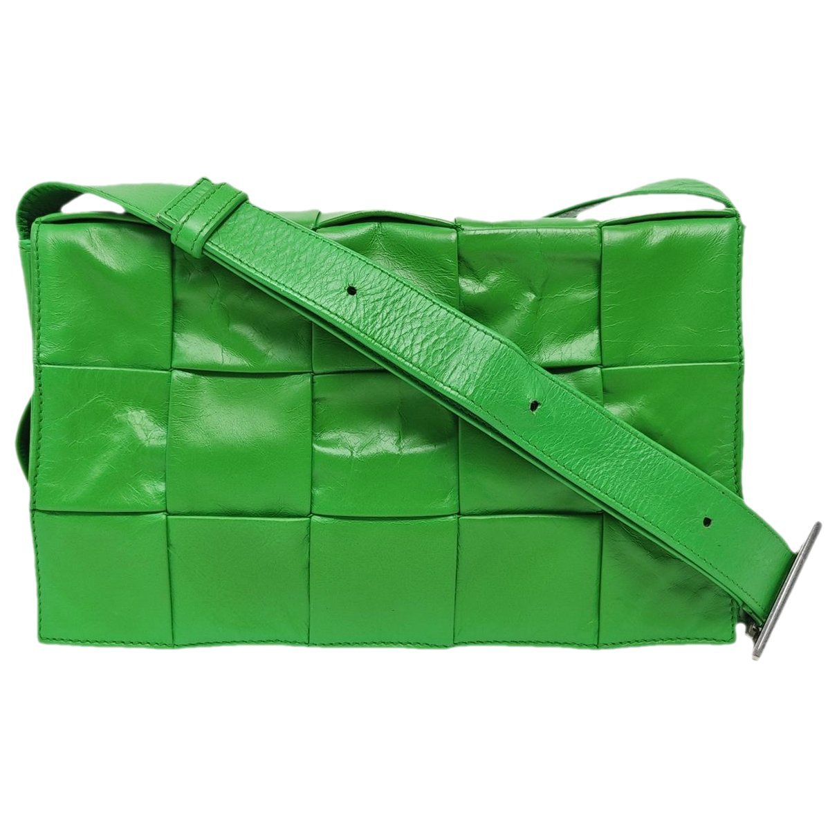Brick Cassette leather crossbody bag