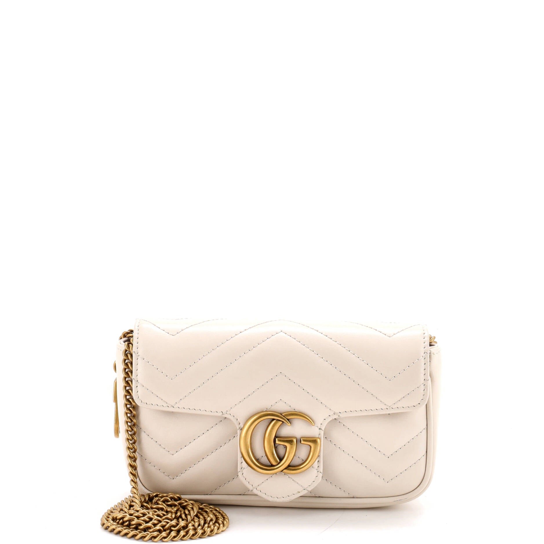 GG Marmont Flap Bag Matelasse Leather Super Mini