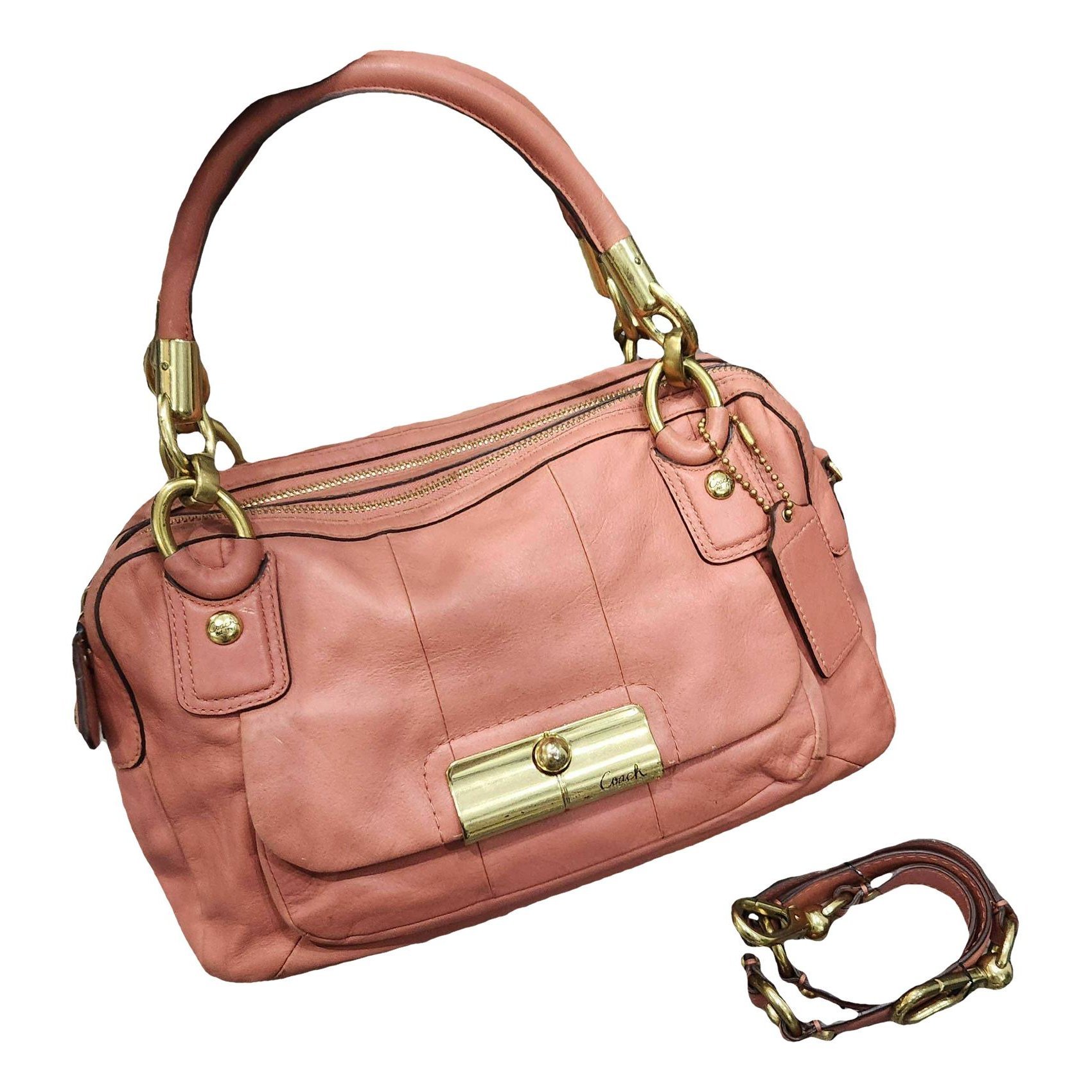 Leather handbag