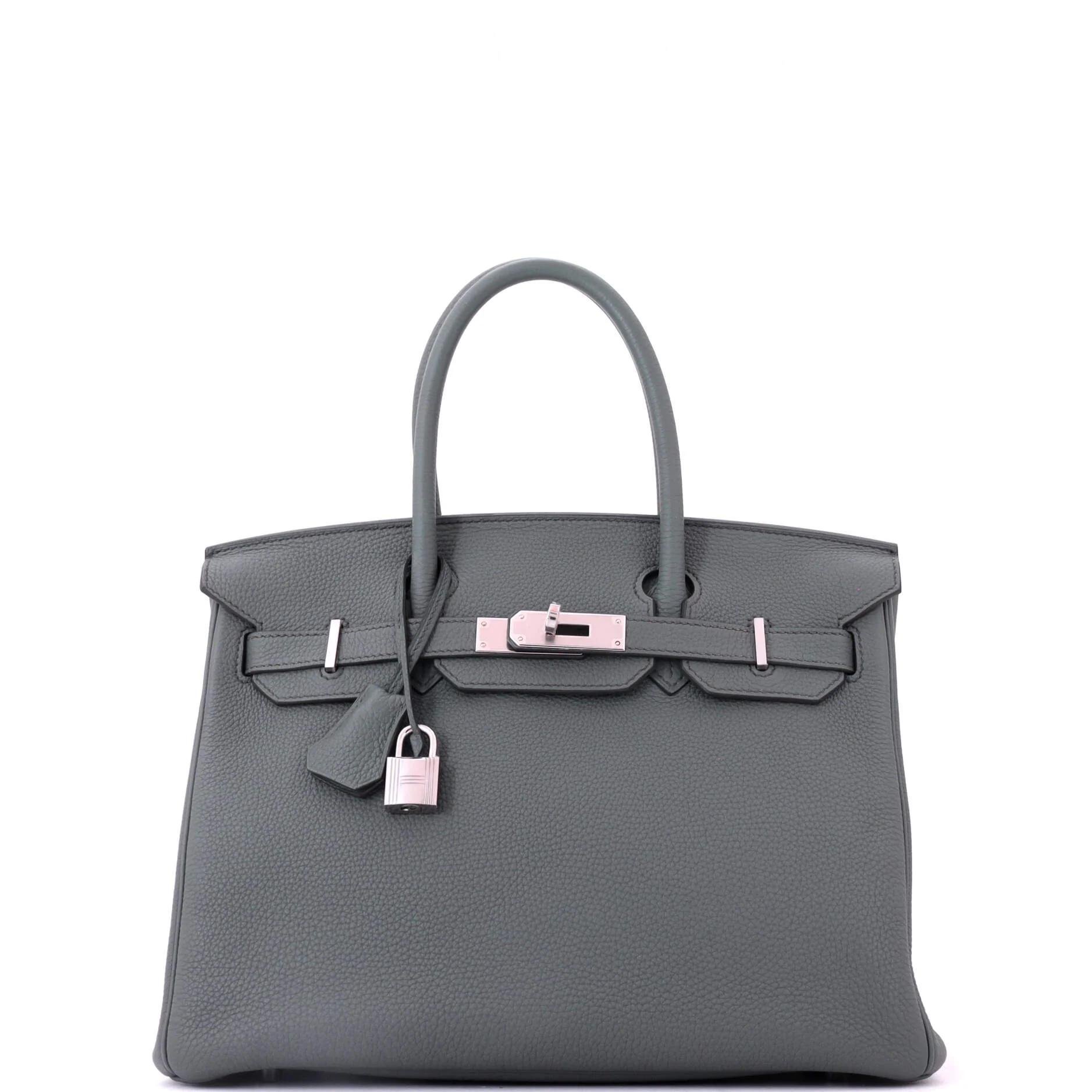 Birkin 30 leather tote