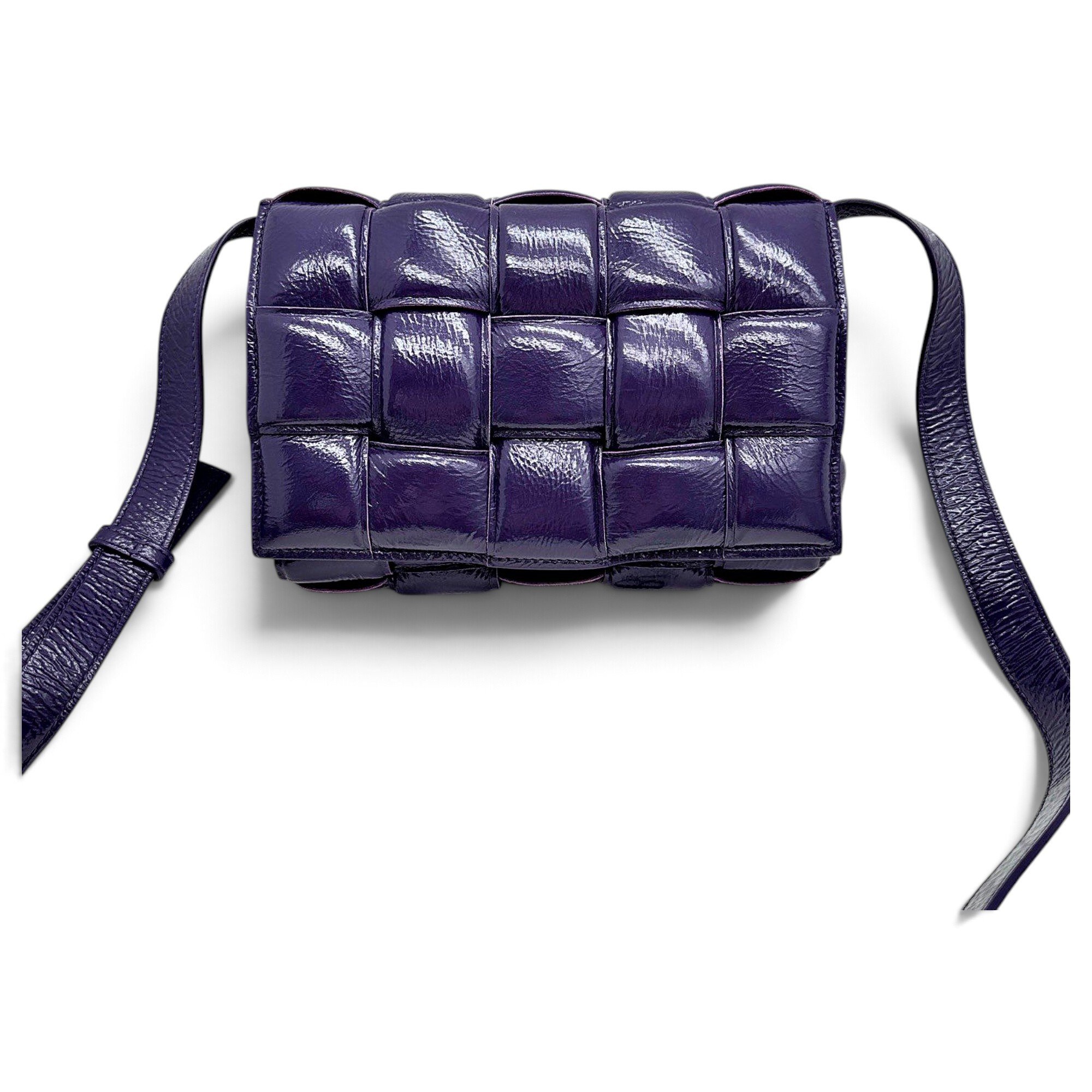 Cassette Padded leather handbag