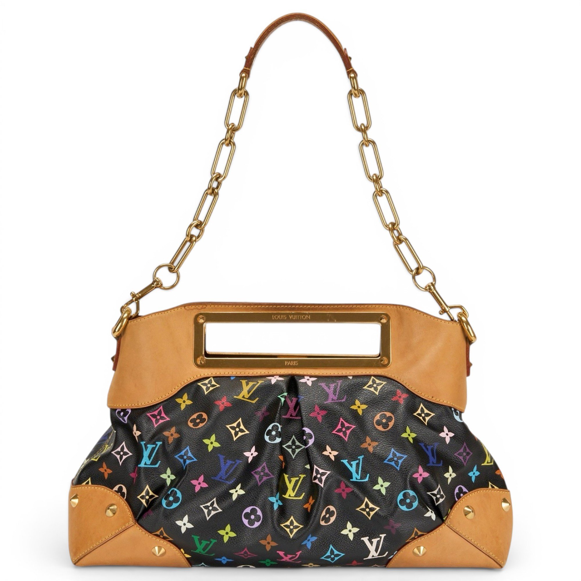 Audra leather handbag