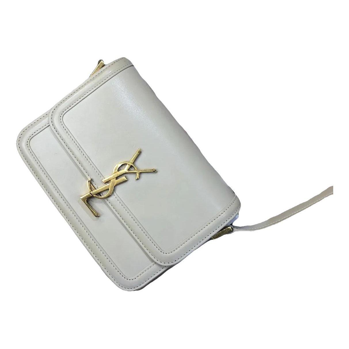 Solférino leather handbag