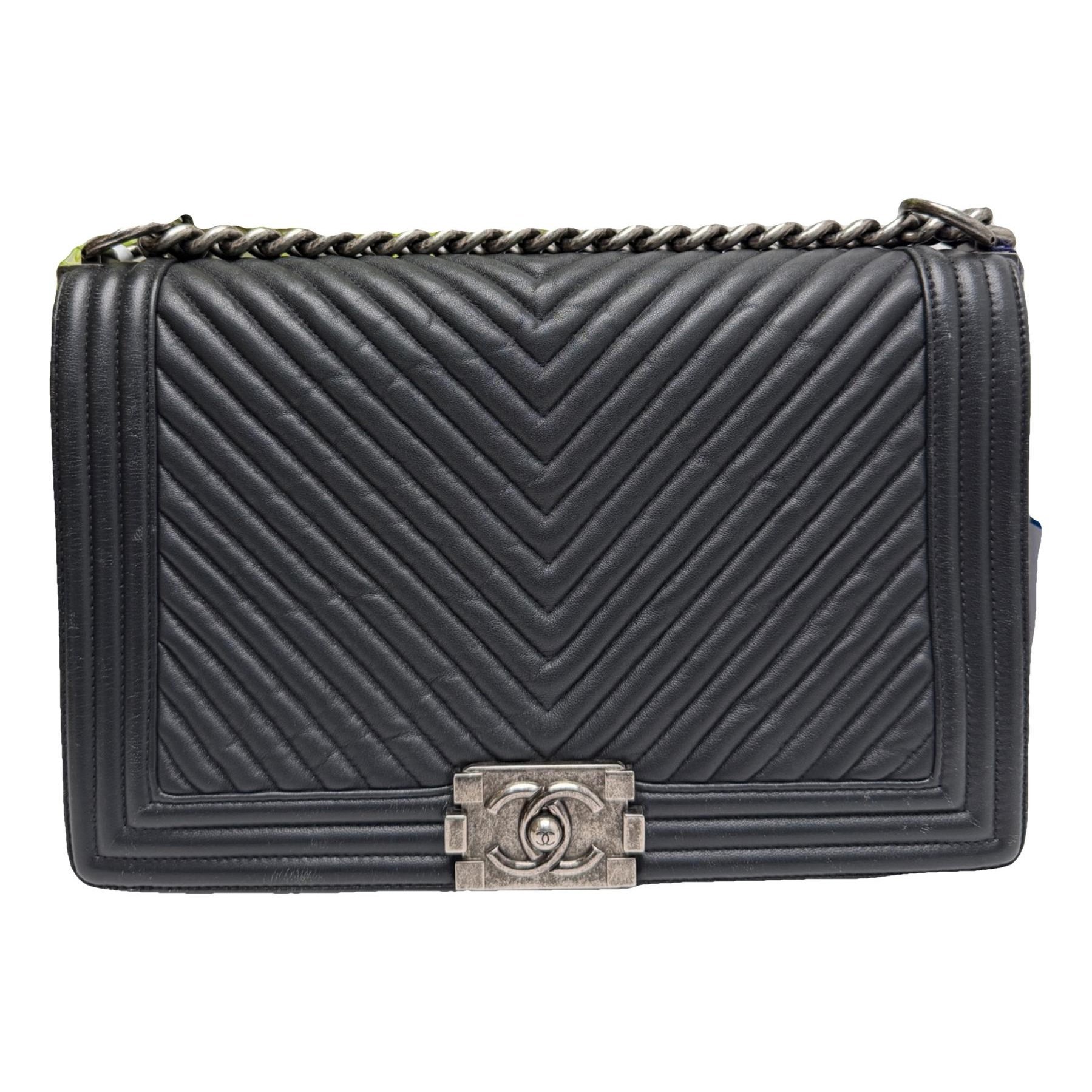 Boy leather crossbody bag