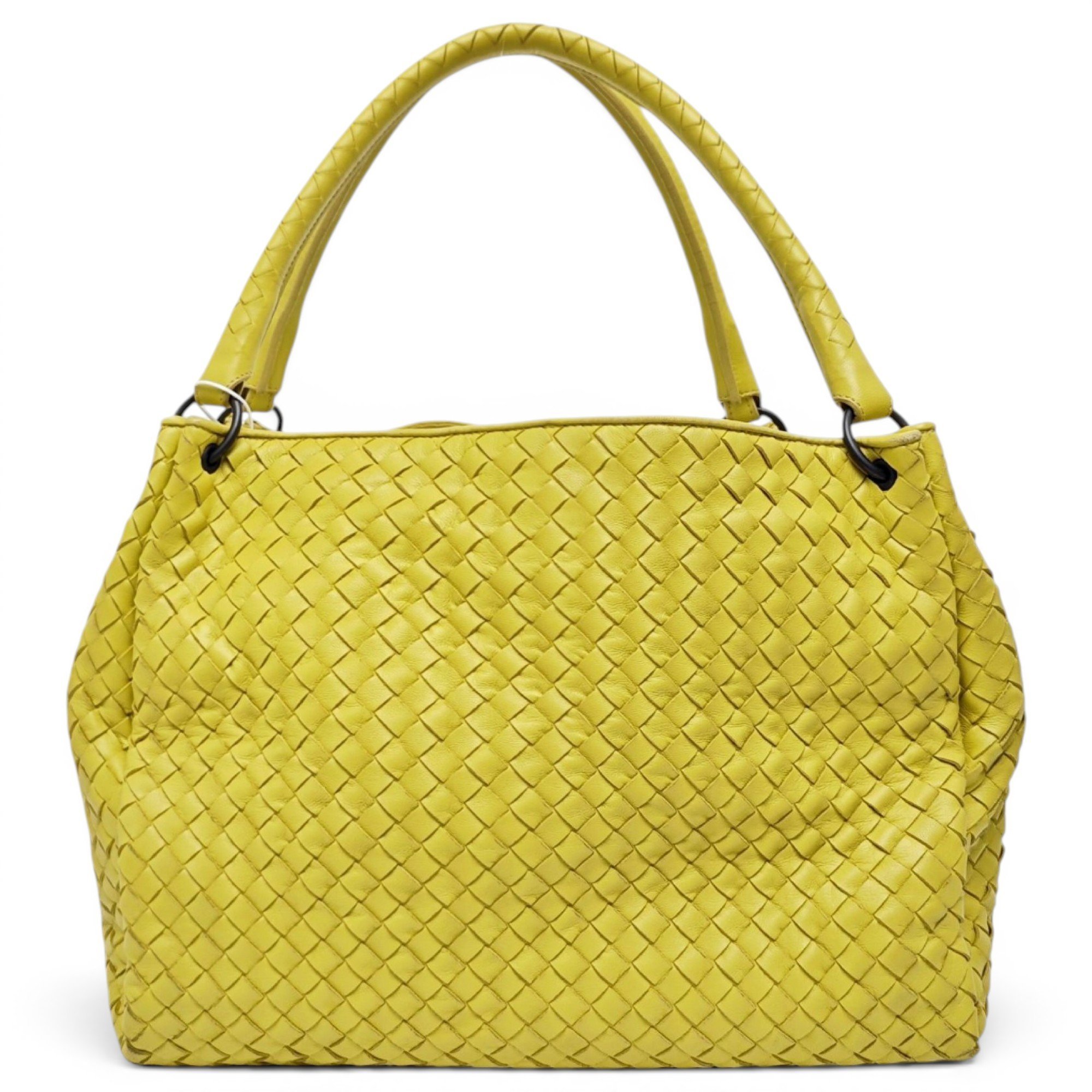 Parachute leather handbag
