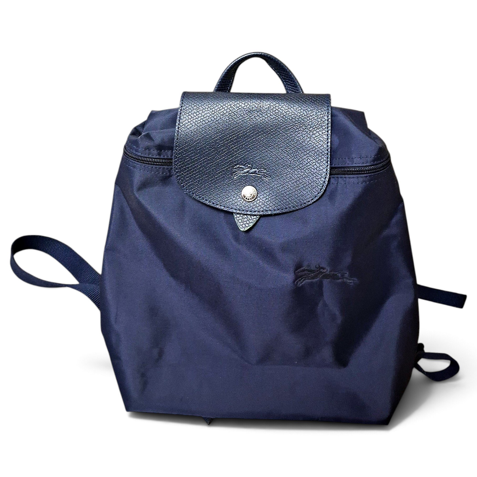 Leather backpack
