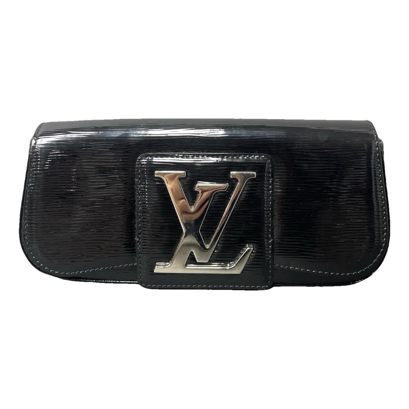 Sobe patent leather clutch bag
