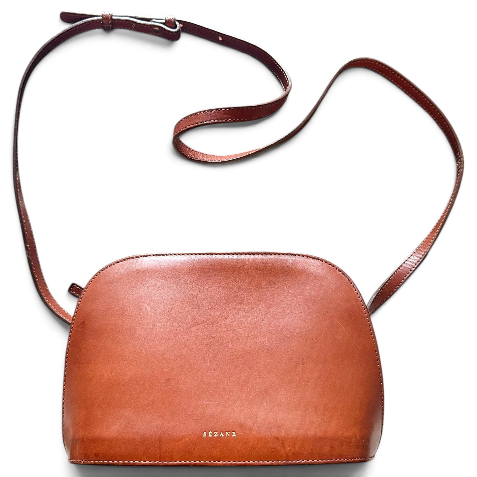 Victor leather crossbody bag