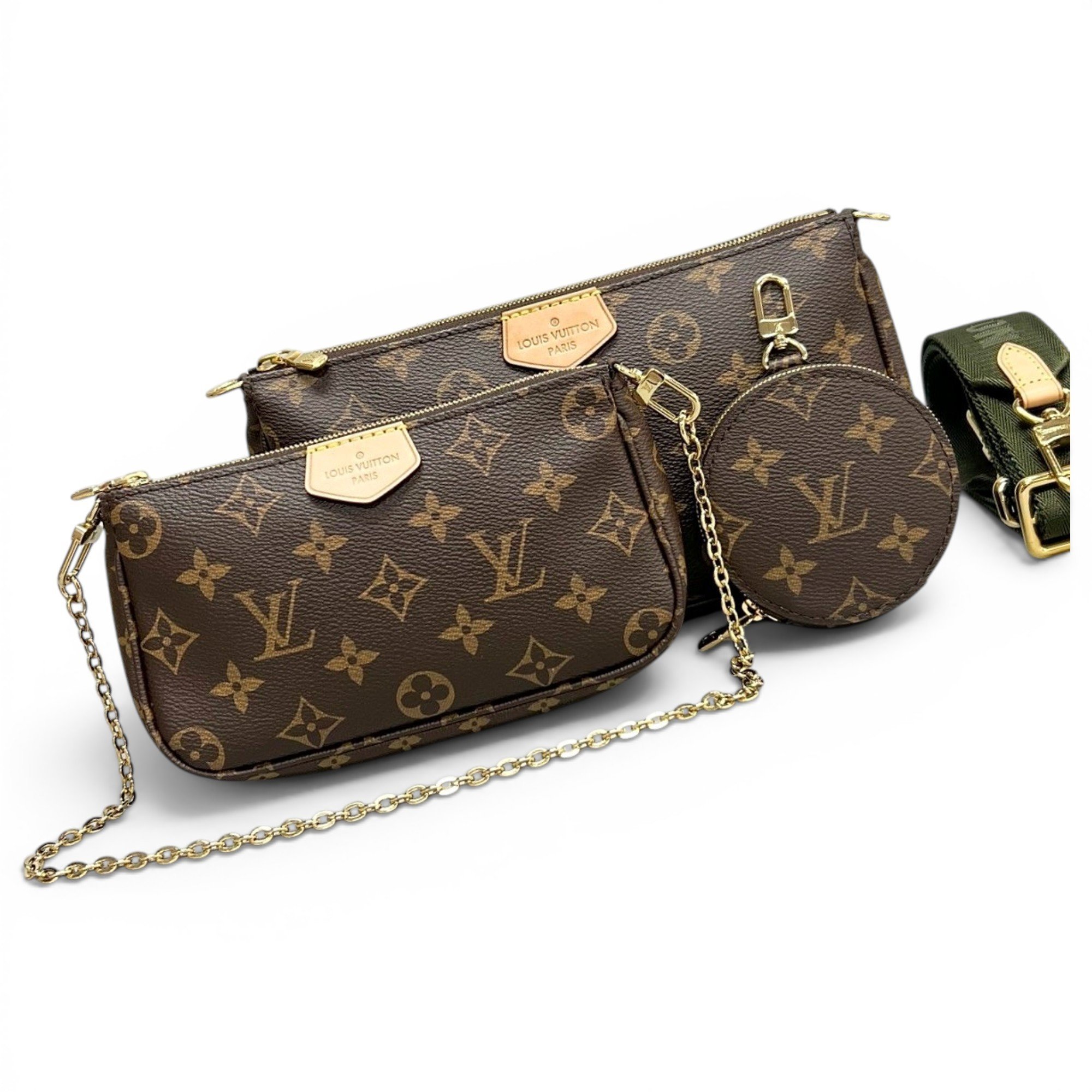 Multi Pochette Accessoires leather handbag