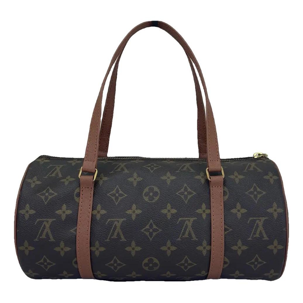 Papillon vinyl handbag