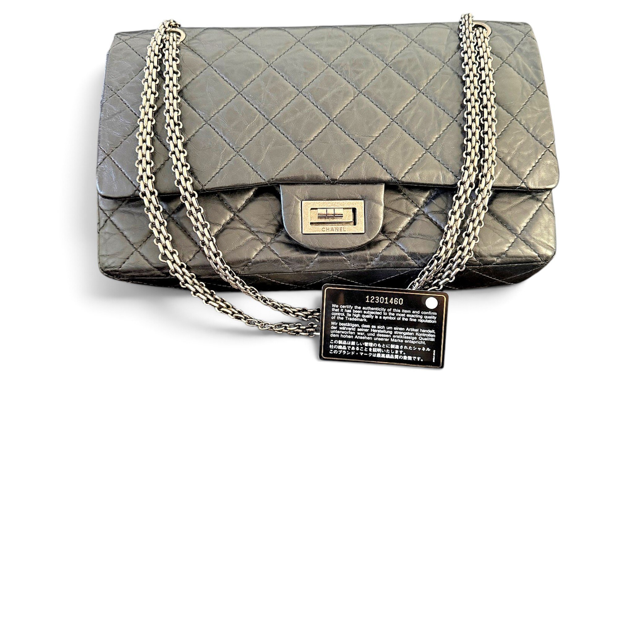 2.55 leather handbag
