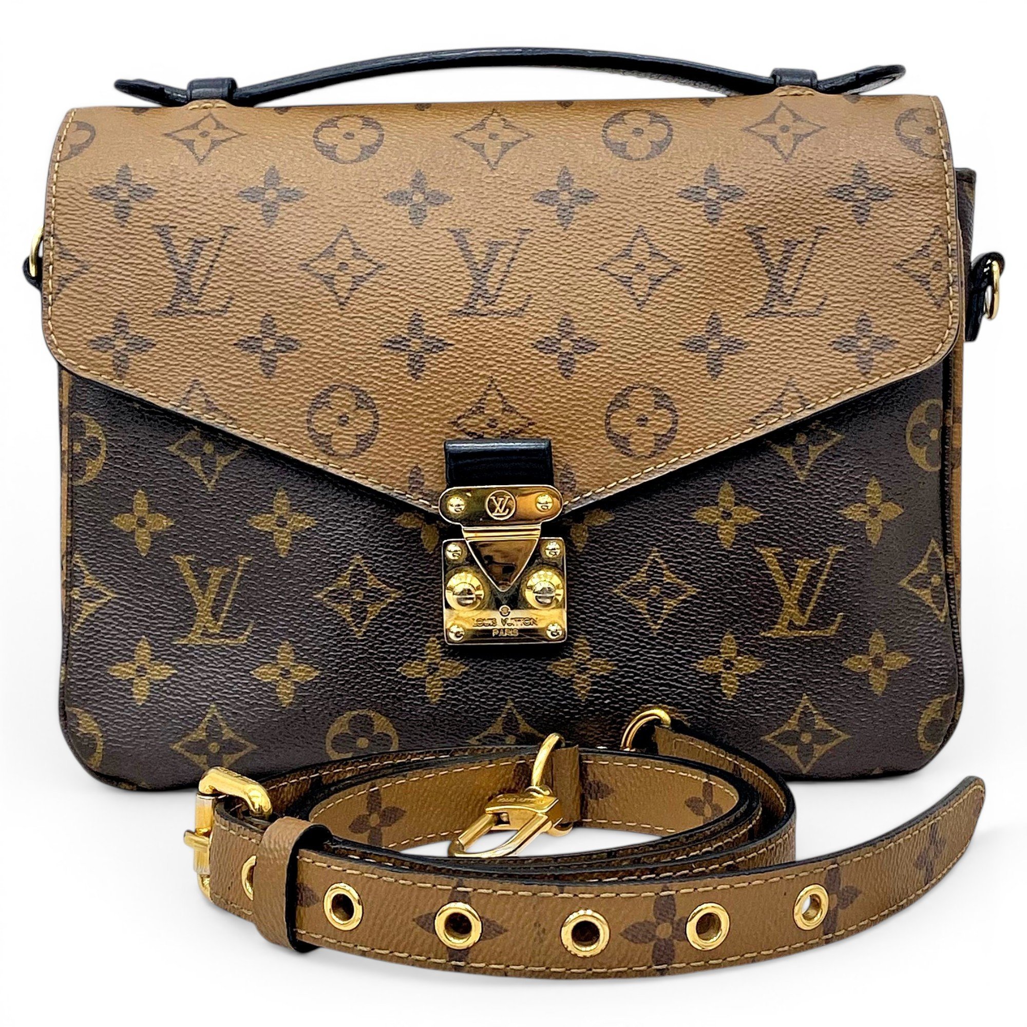 Metis leather handbag