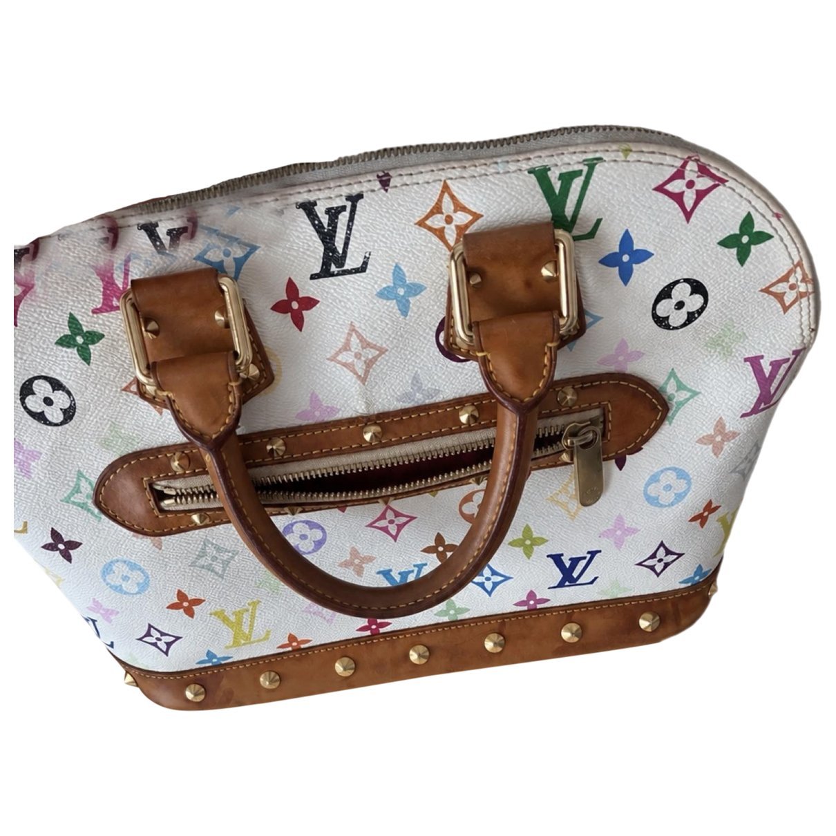 Alma leather handbag