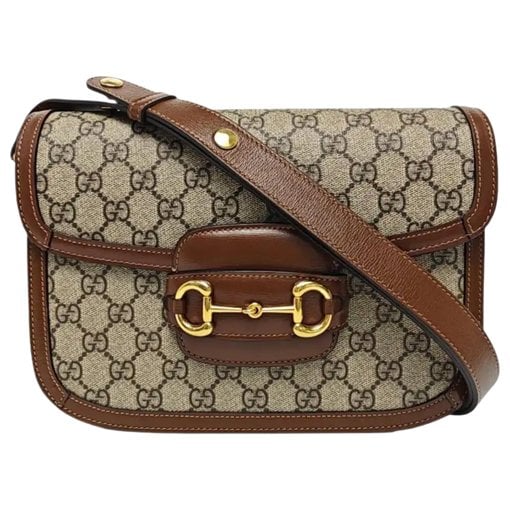 Handle Horsebit 1955 leather crossbody bag
