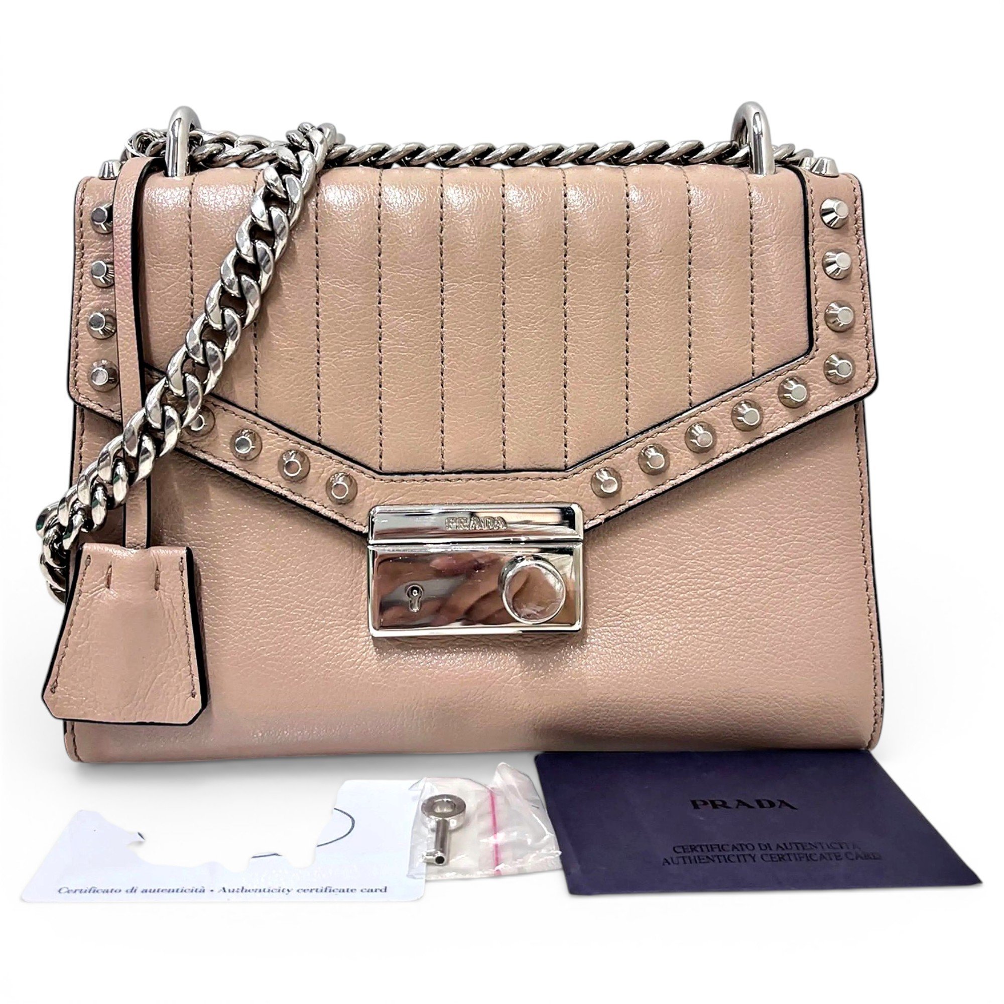 Leather crossbody bag