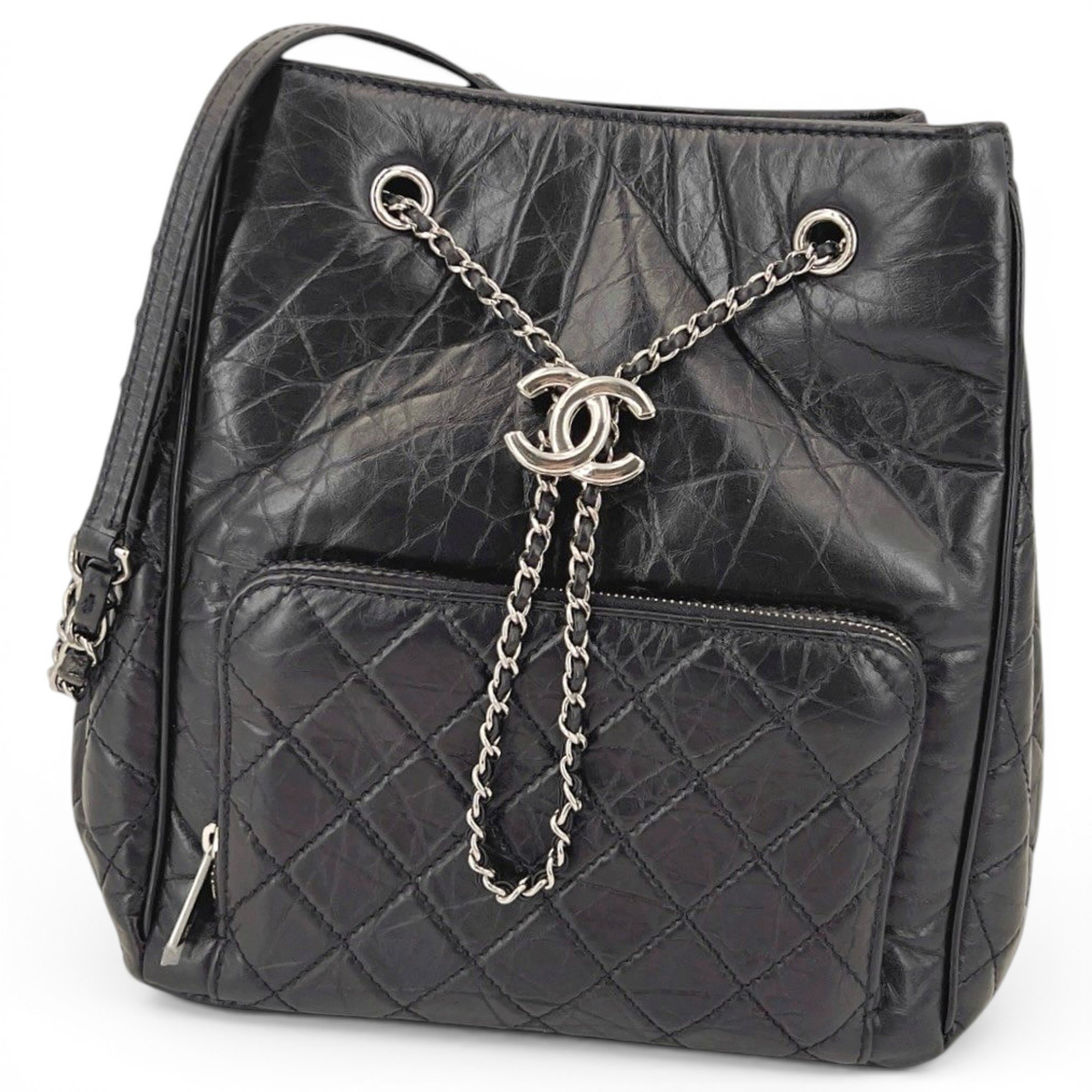 Leather handbag