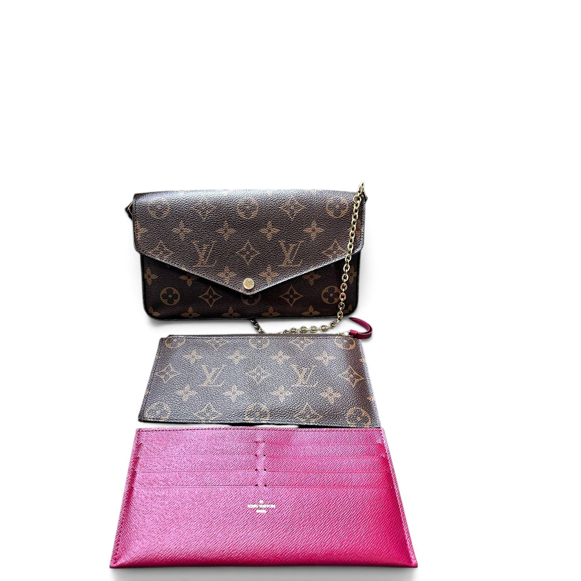 Félicie leather crossbody bag