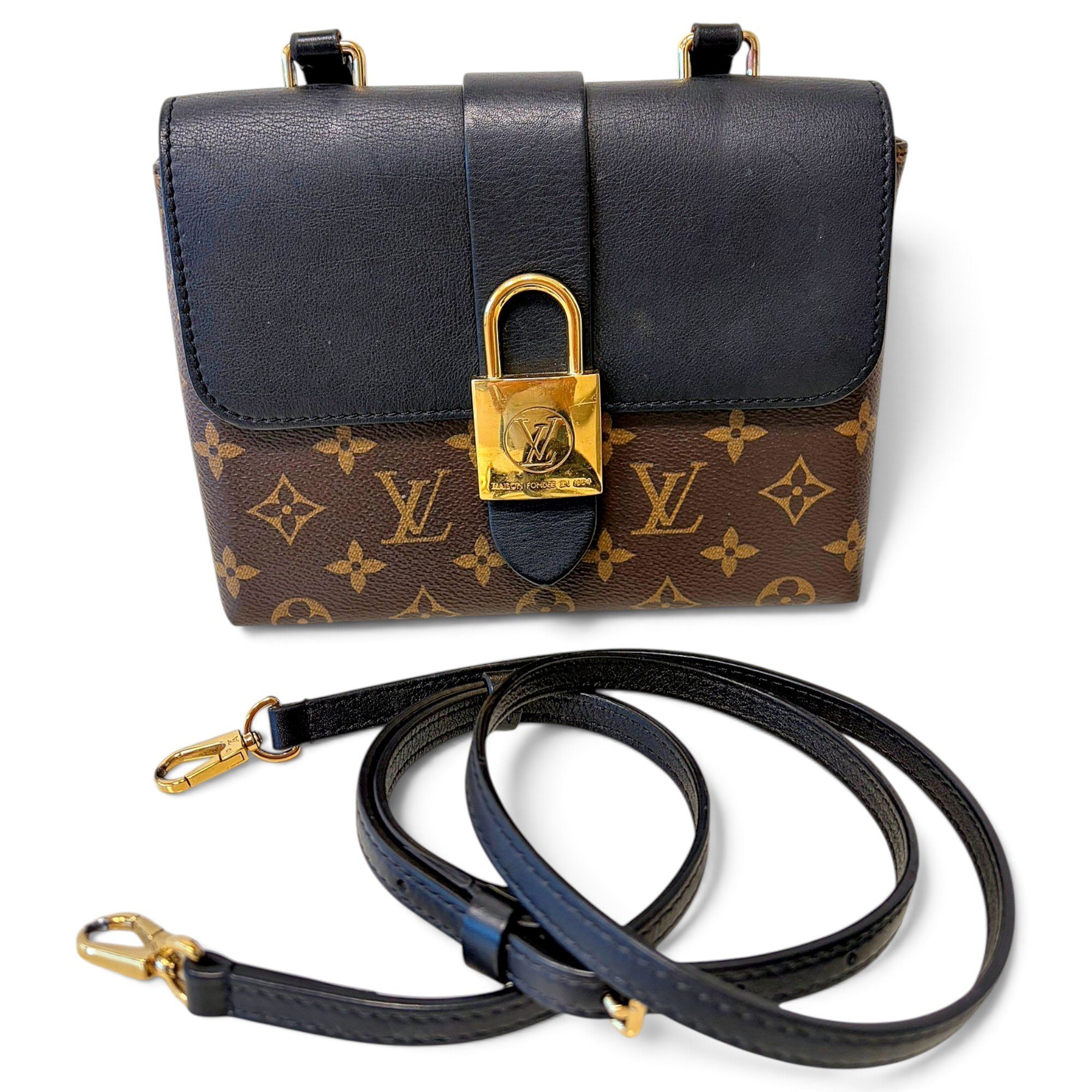 Louis Vuitton Locky BB cloth handbag
