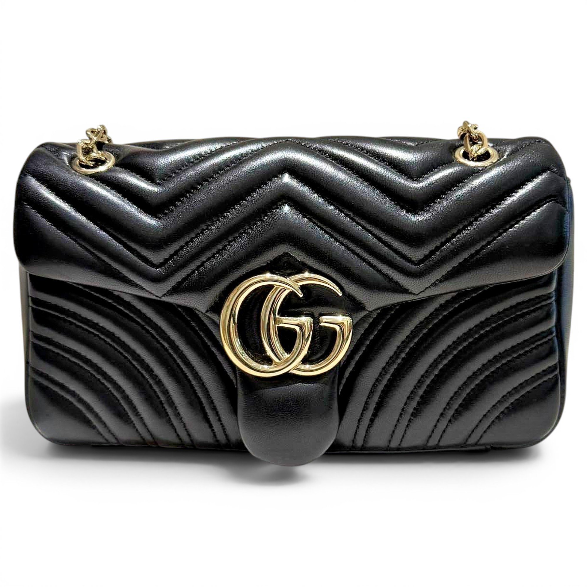 GG Marmont Flap leather handbag
