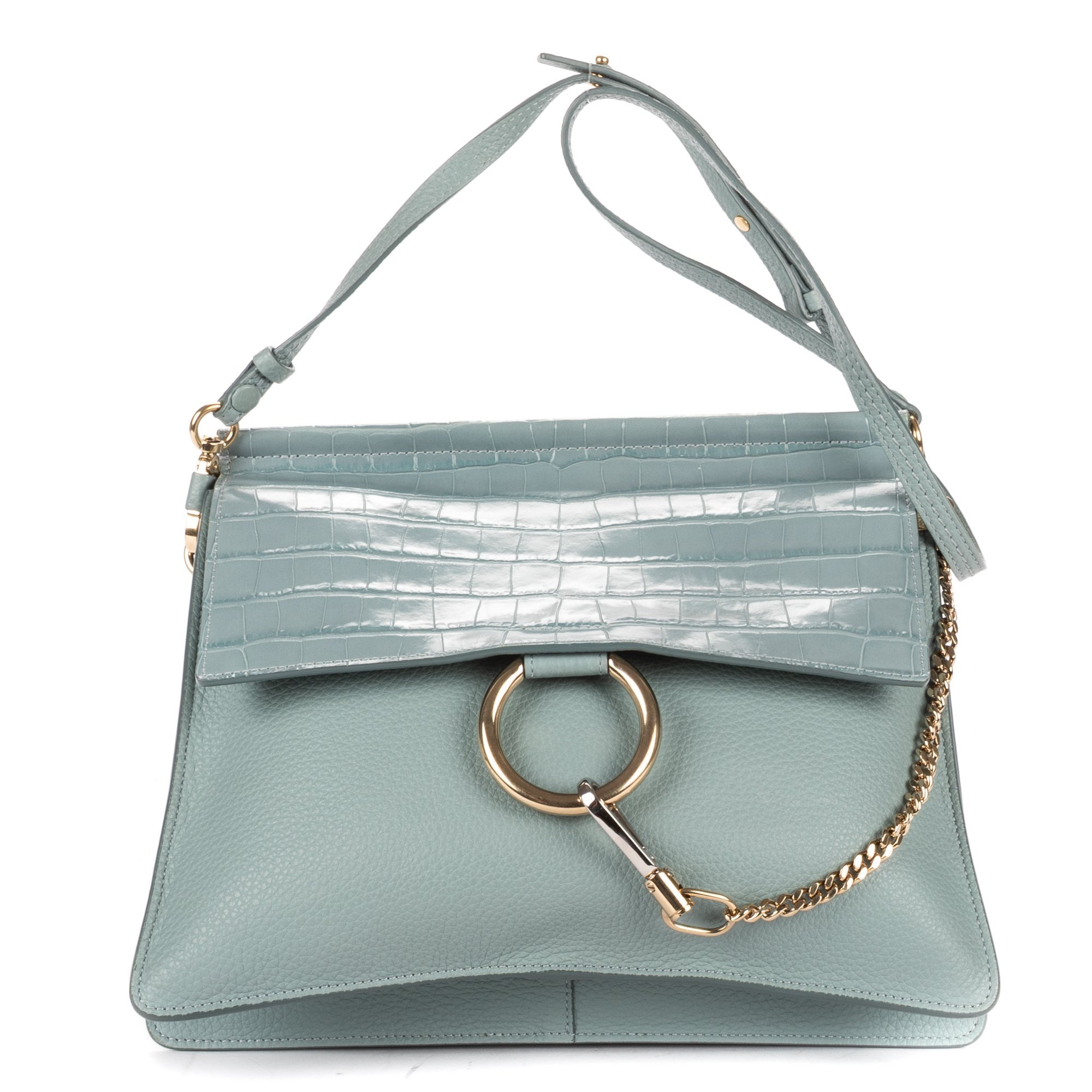 Faye leather handbag
