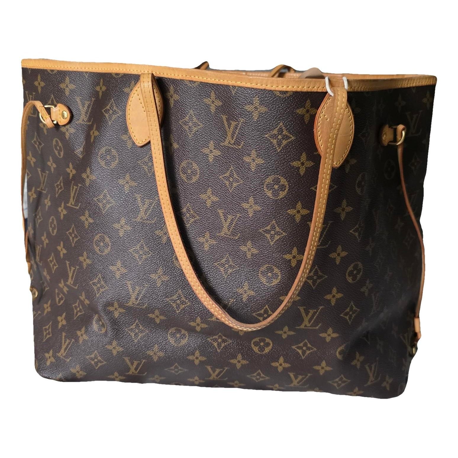 Neverfull leather tote