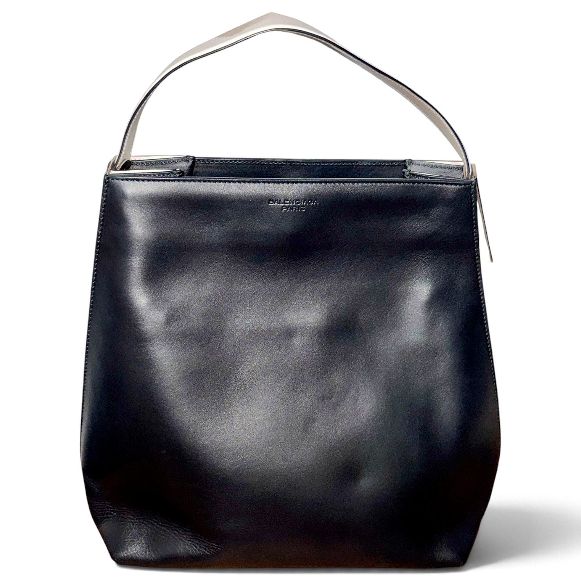 Leather tote