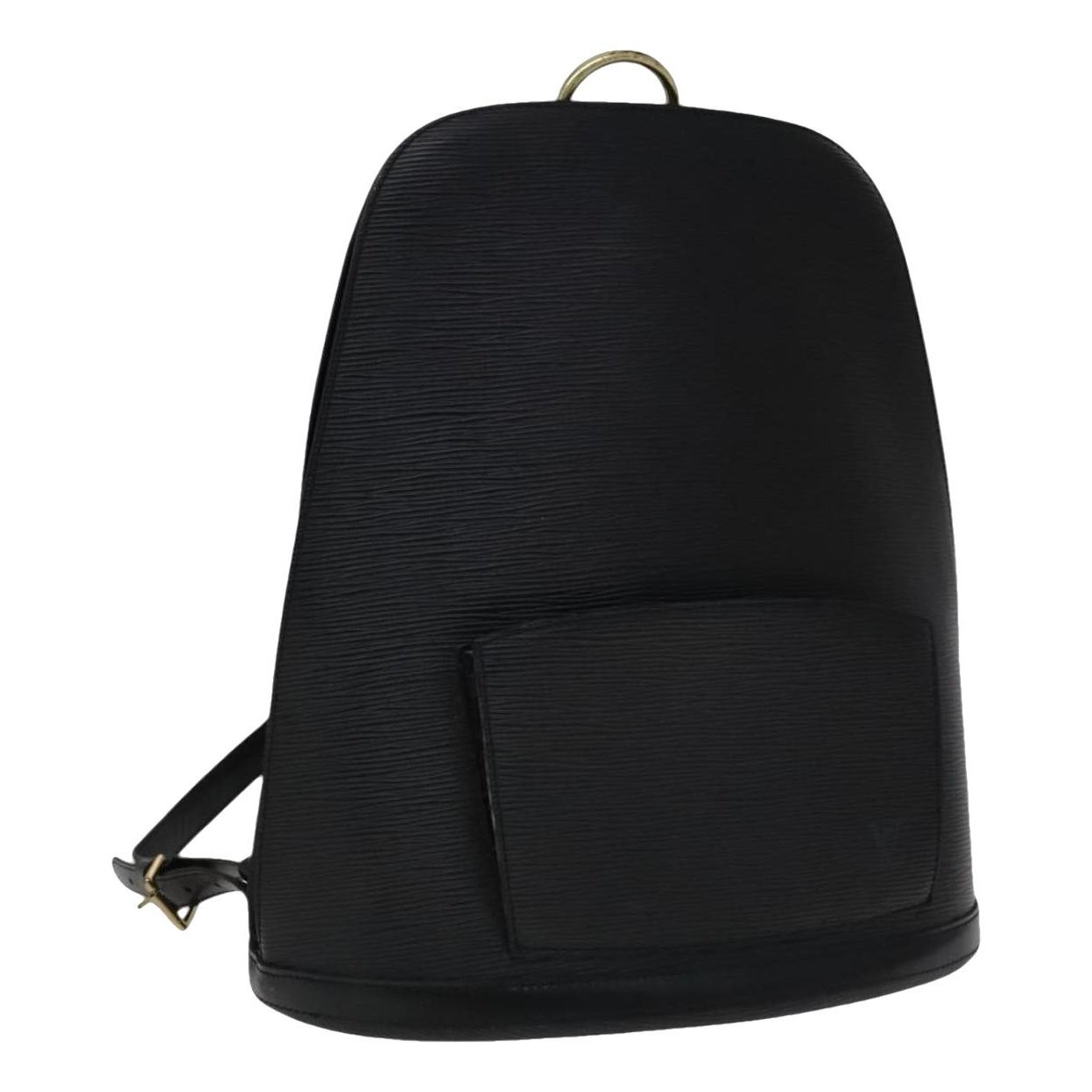 Leather backpack