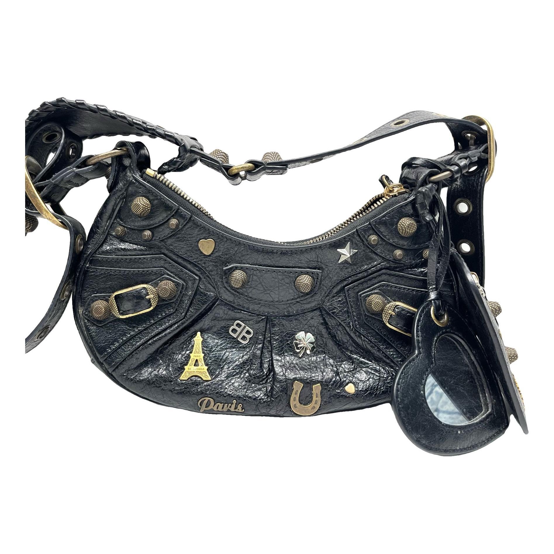 Le Cagole leather handbag