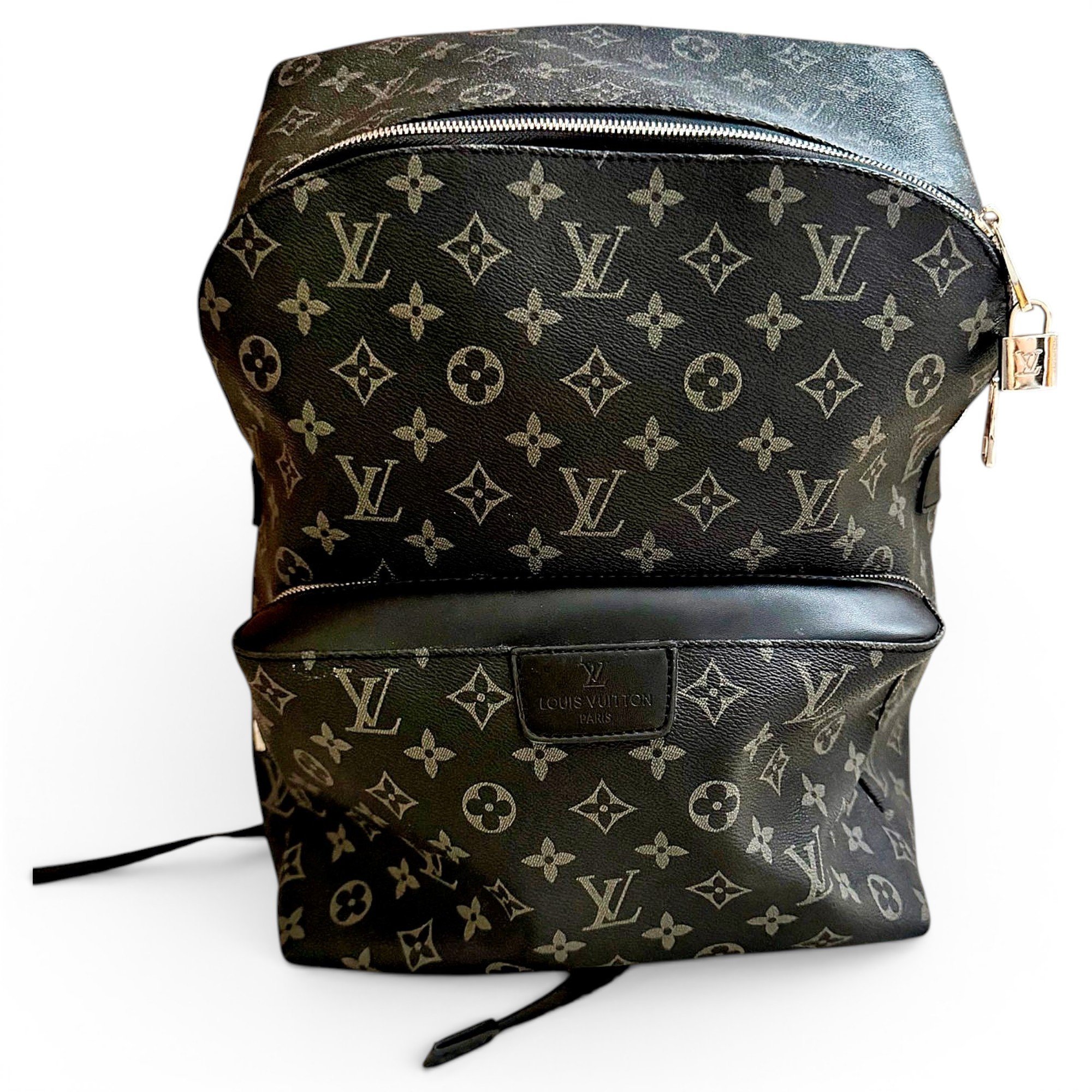 Leather backpack