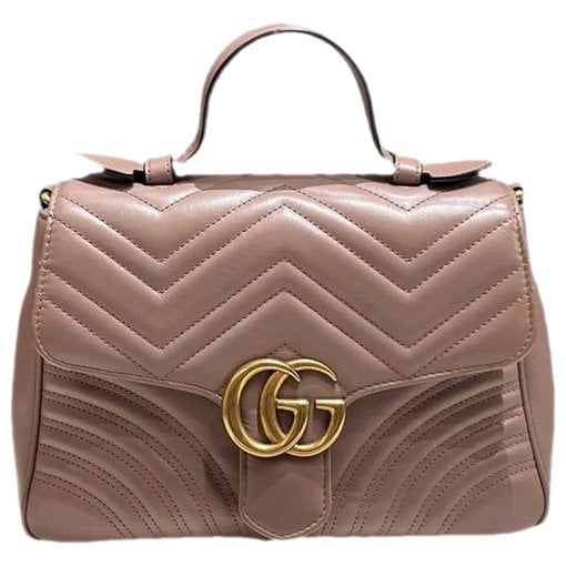 GG Marmont Flap leather crossbody bag