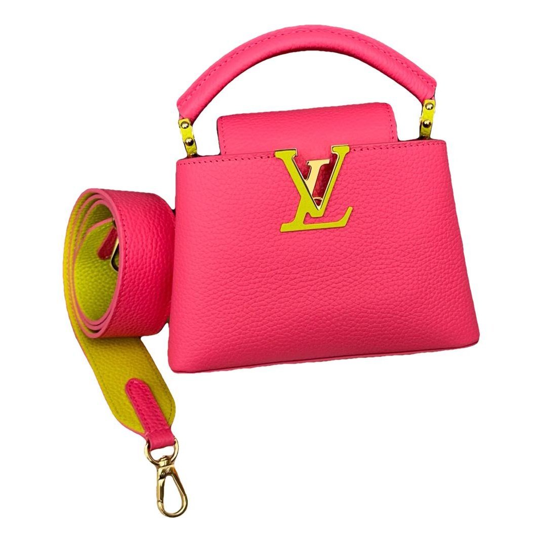 Capucines leather handbag