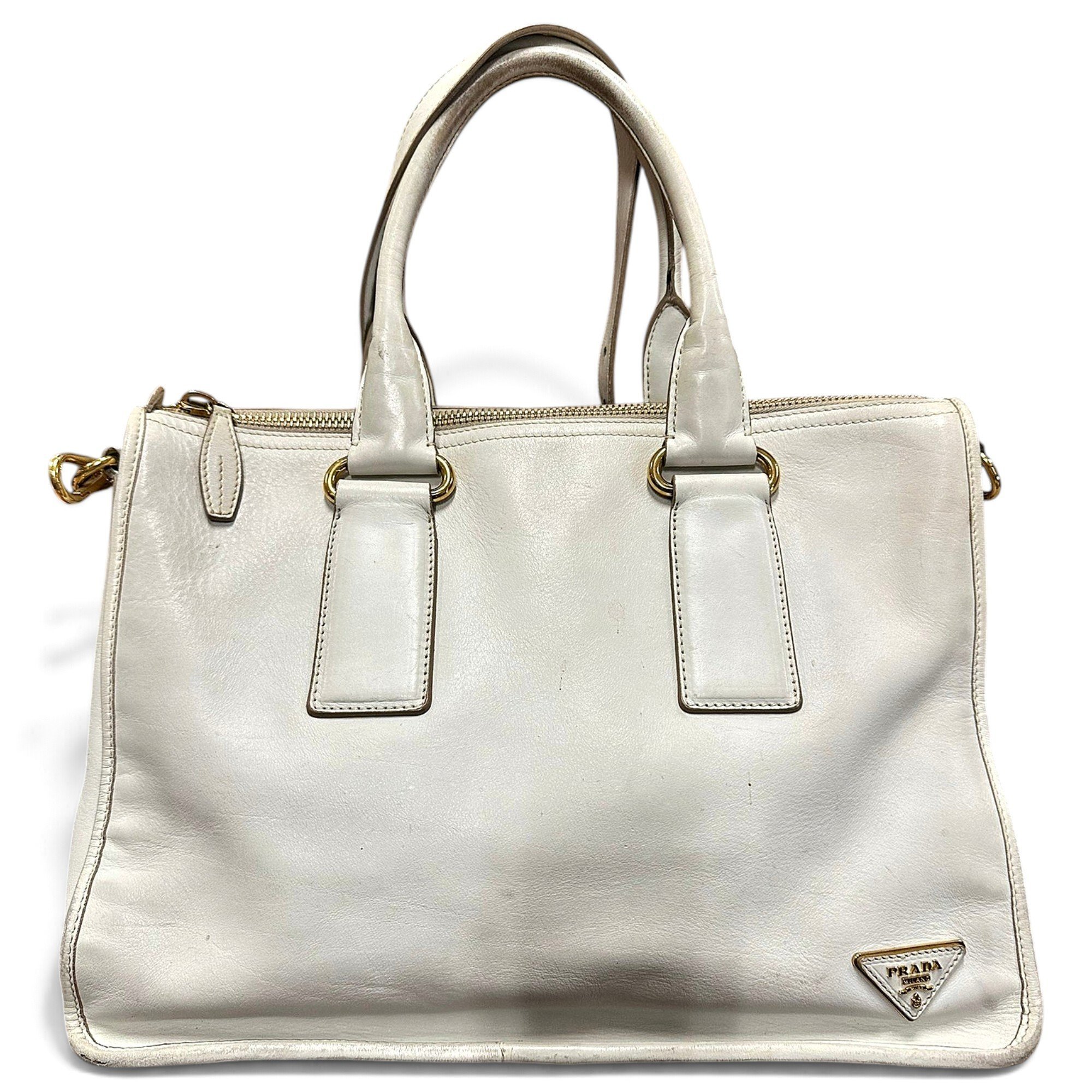 Ouverture leather handbag
