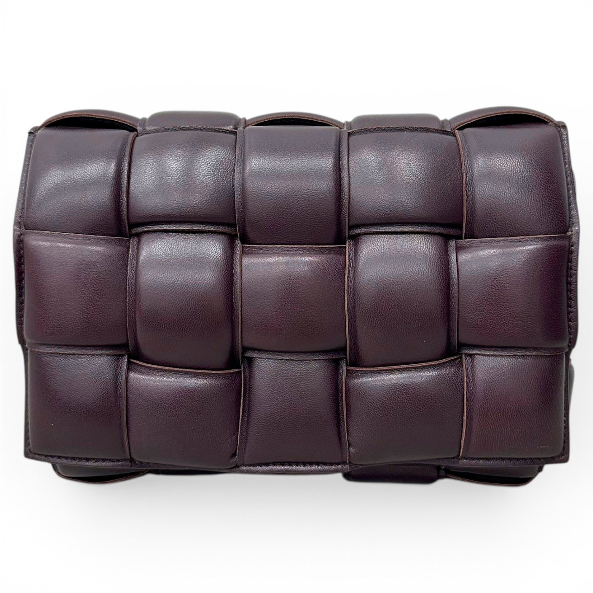 Cassette Padded leather handbag