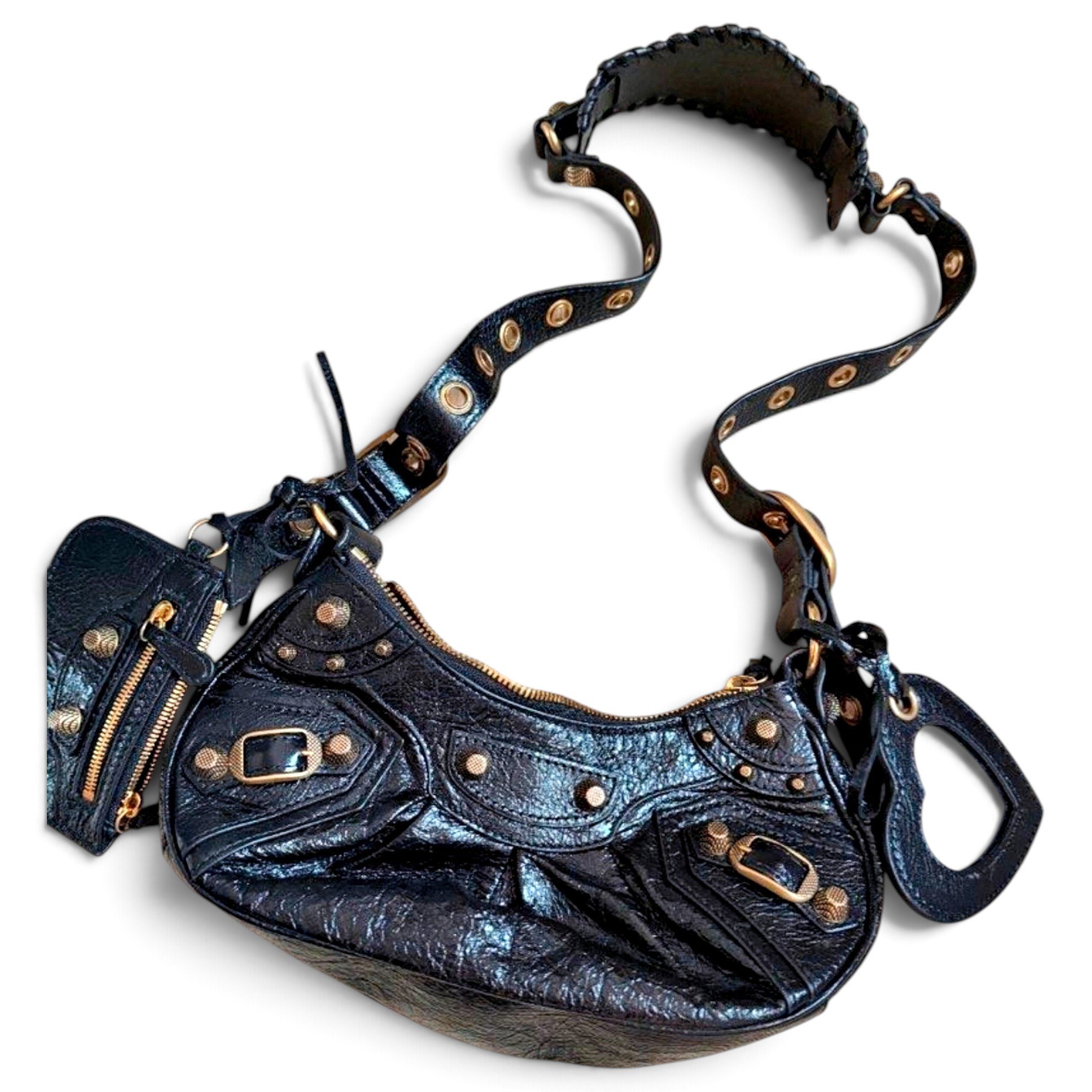 Le Cagole leather handbag
