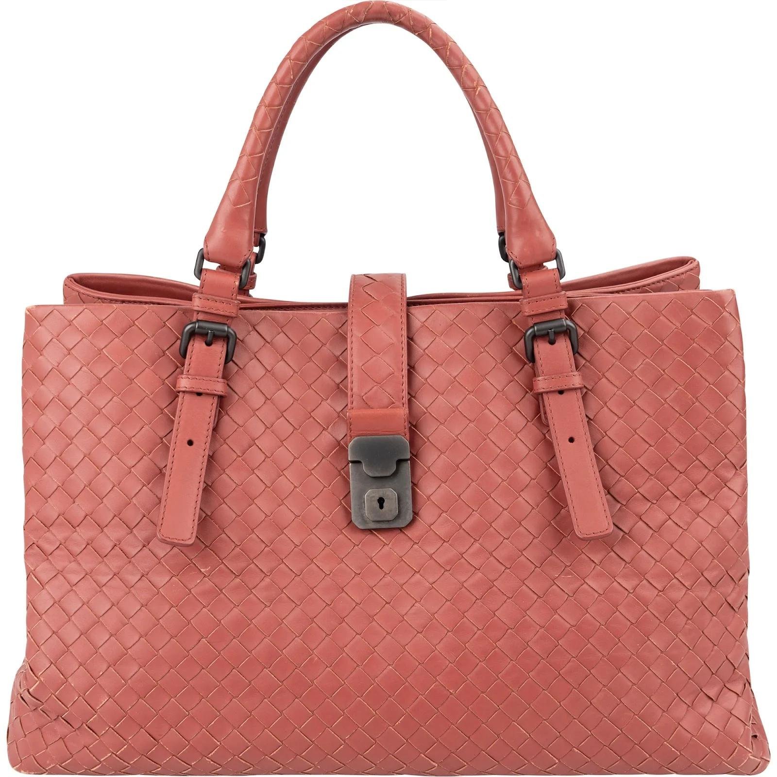 Bottega Veneta Roma leather handbag
