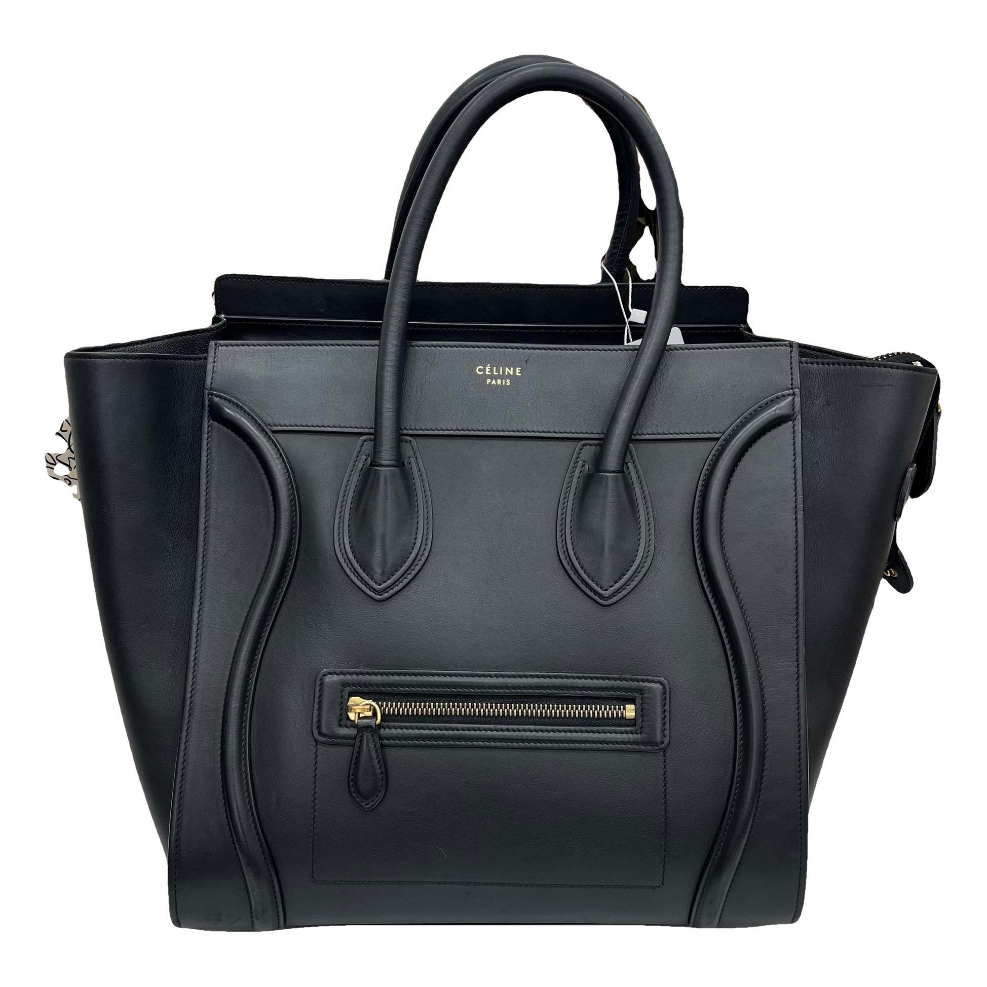 Luggage leather handbag