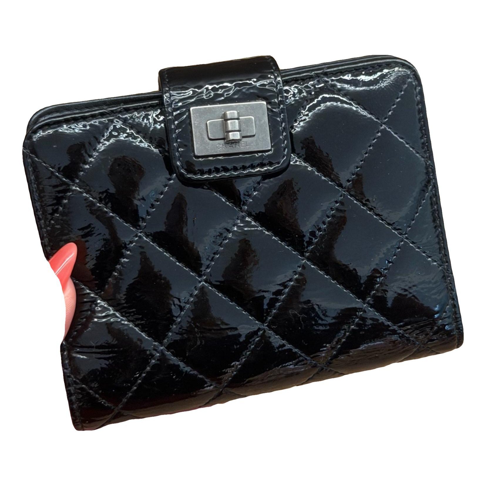 Patent leather bag