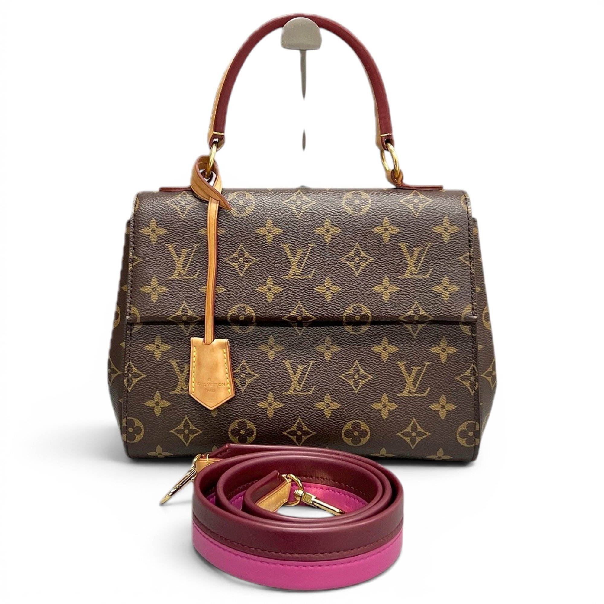 Cluny leather handbag