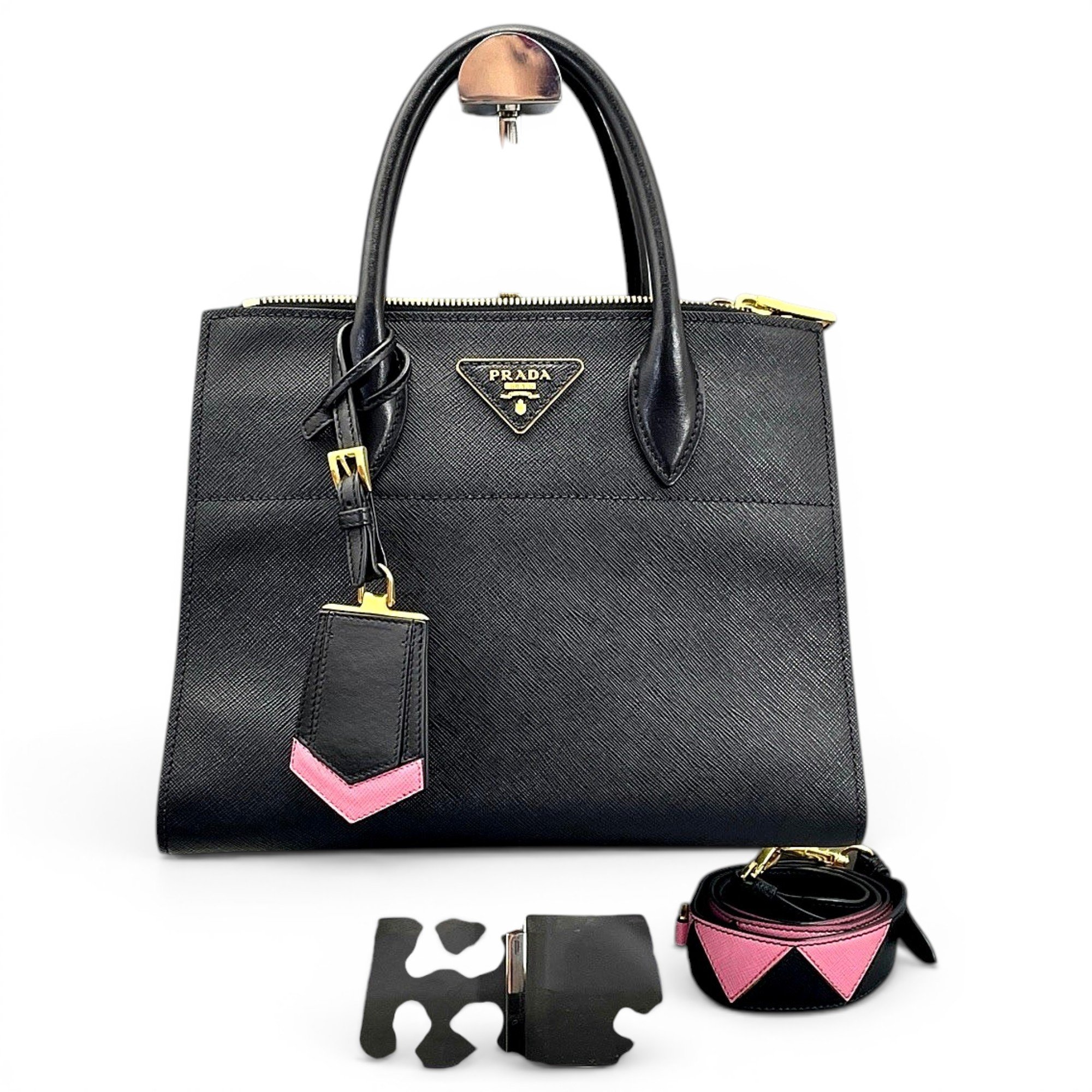 Paradigme leather handbag