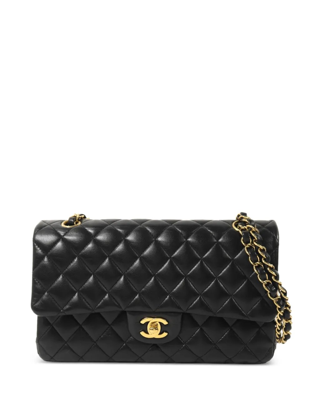 25 Classic Double Flap CC turn-lock shoulder bag