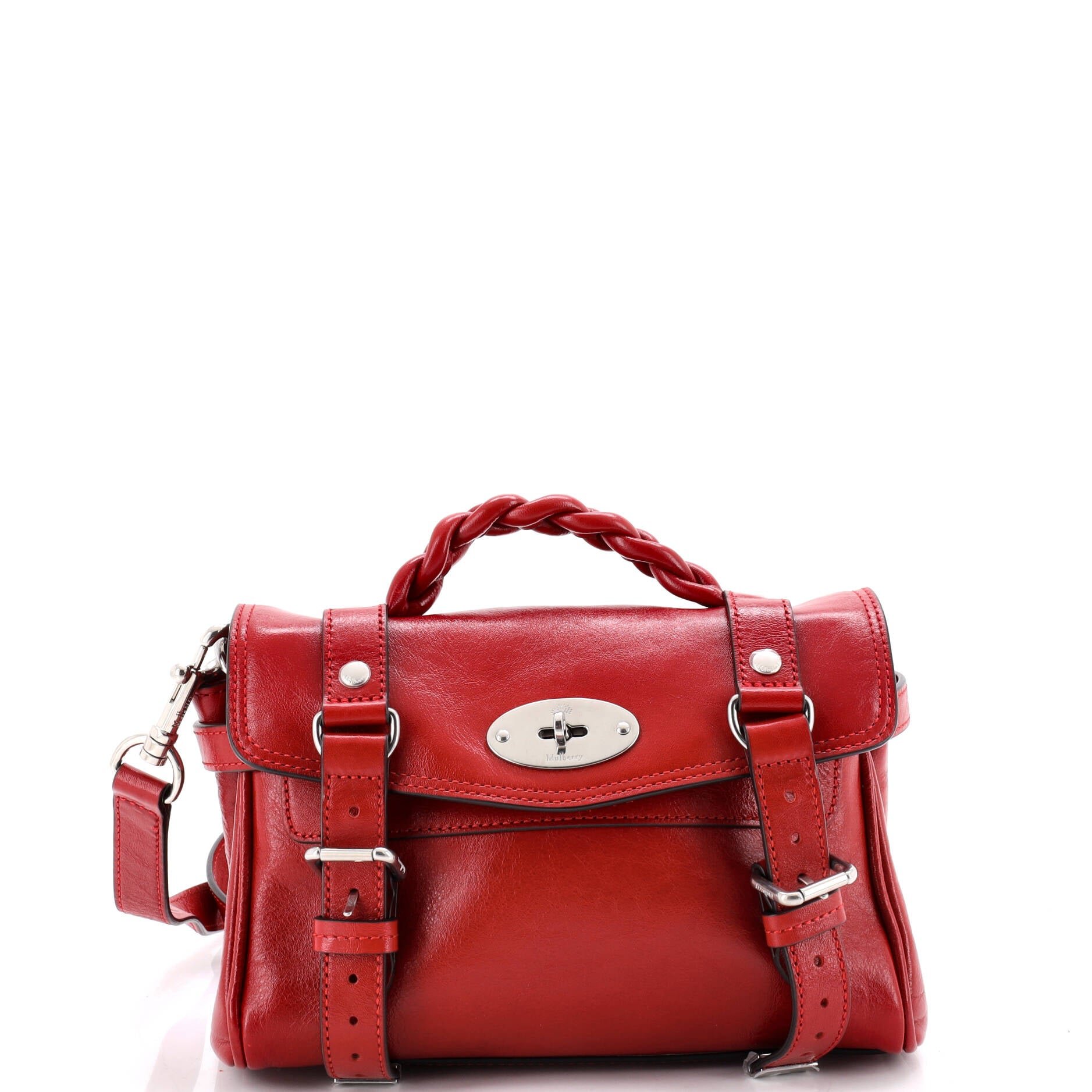 Alexa Satchel NM Leather Mini