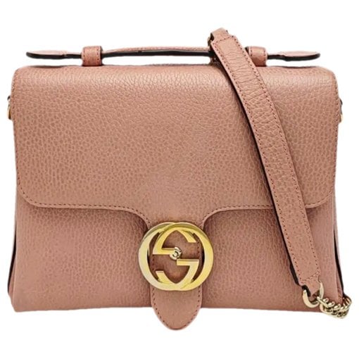 Leather handbag