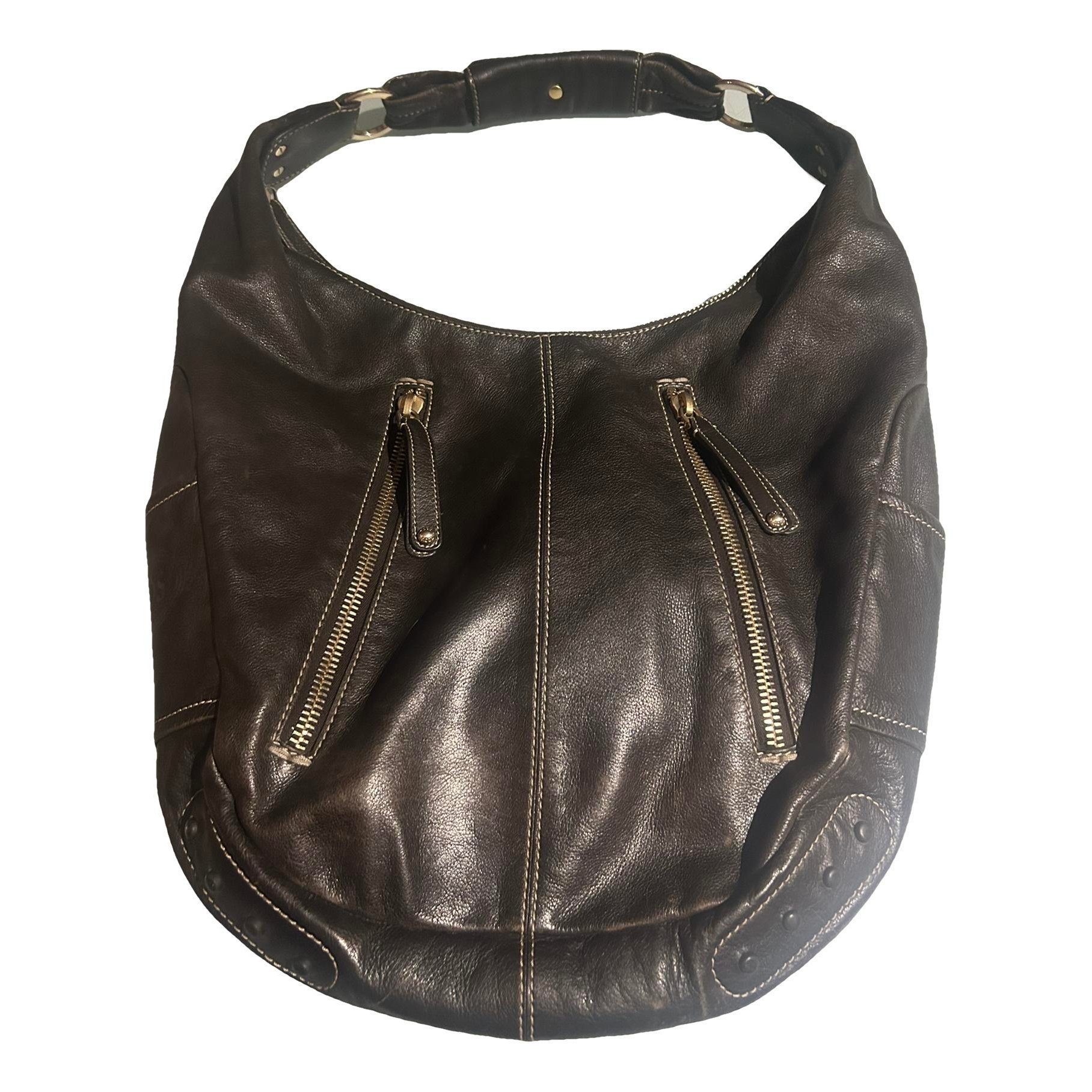 Tod's Shopping Media leather tote