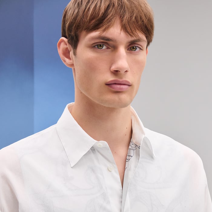 Blanc "l'Instruction Du Roy" Boxy Fit Shirt