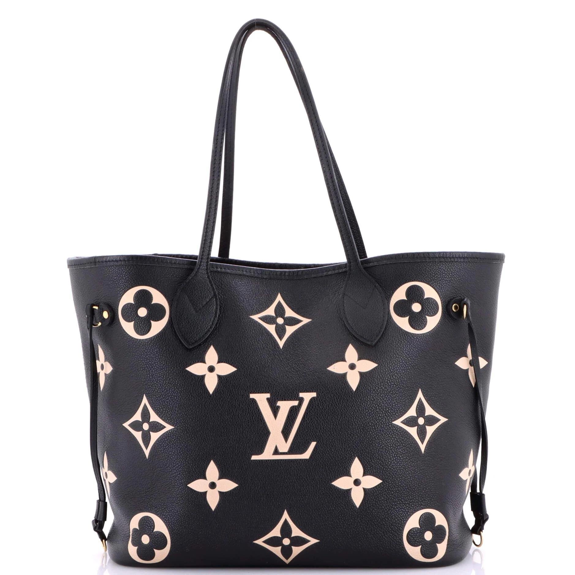 Leather tote