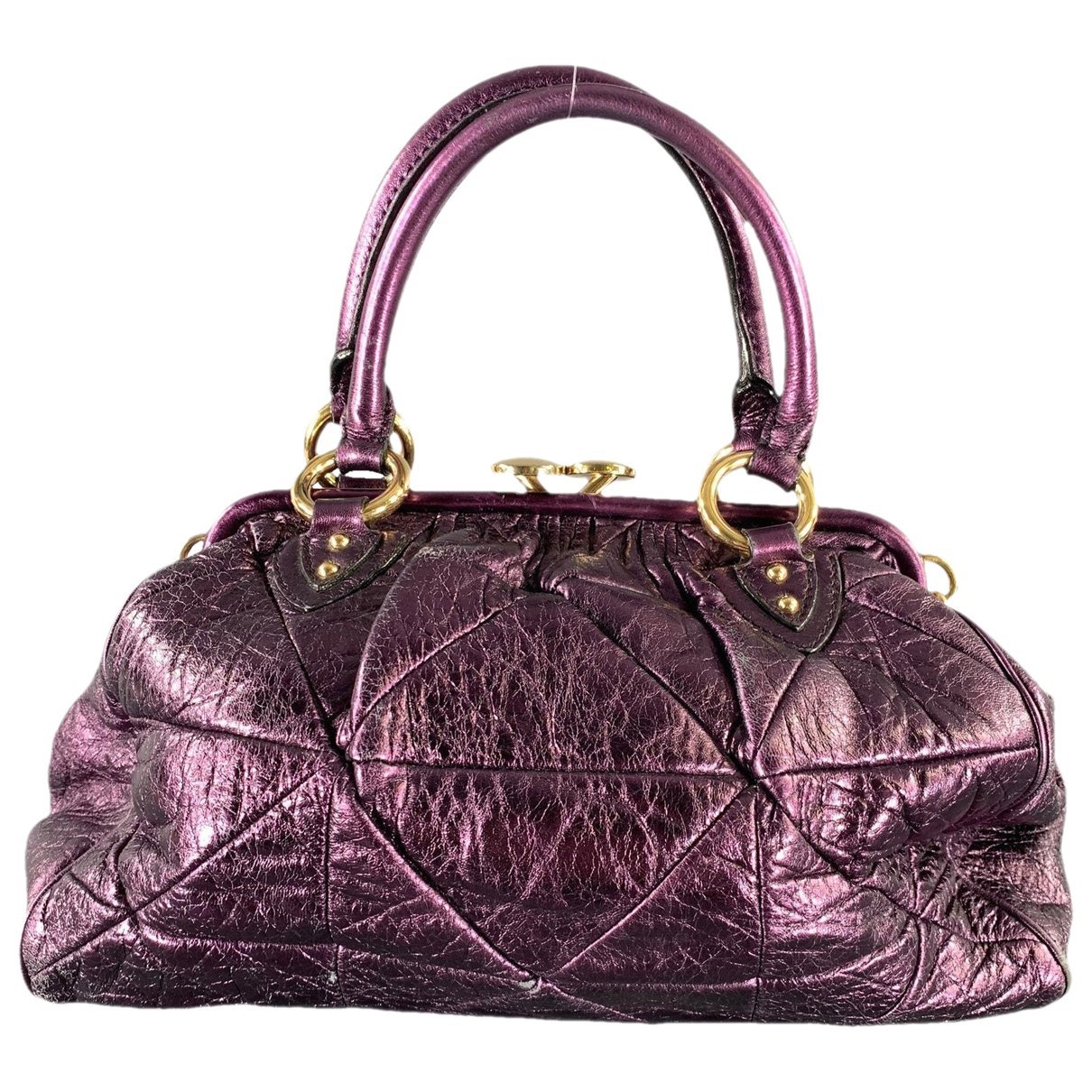Stam leather satchel