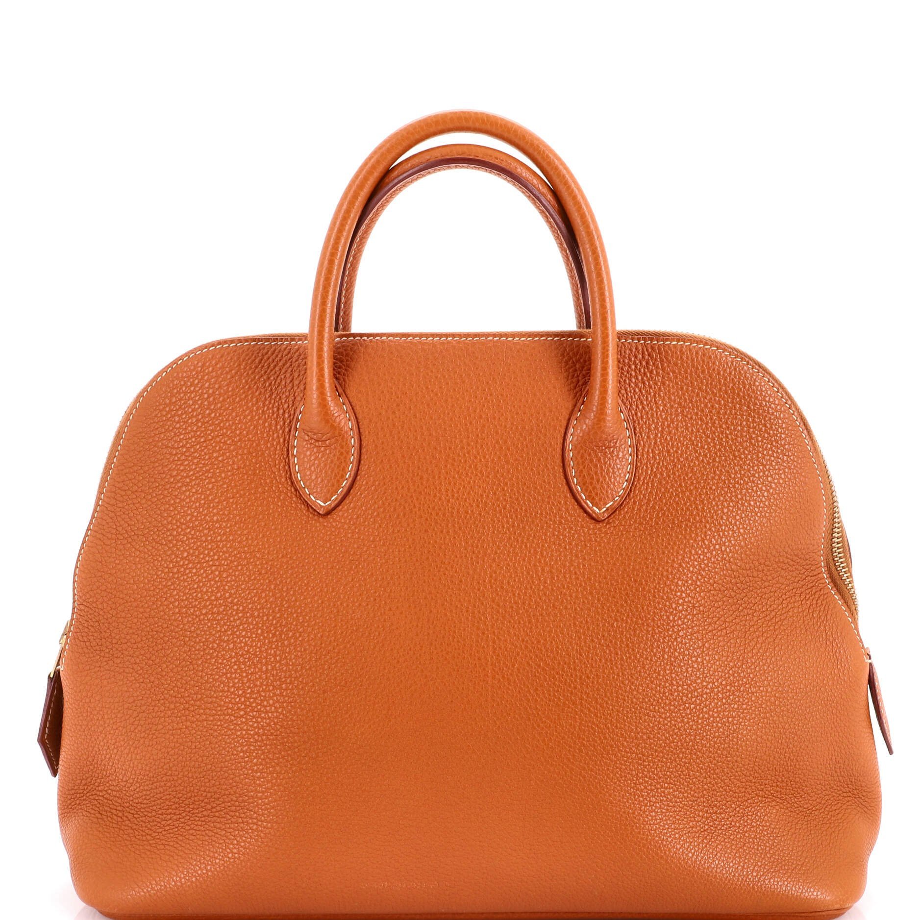Leather tote